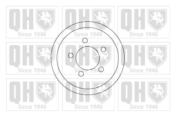 спирачен барабан QUINTON HAZELL      