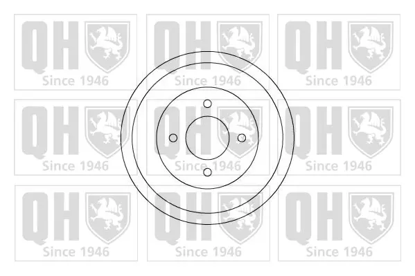 спирачен барабан QUINTON HAZELL      