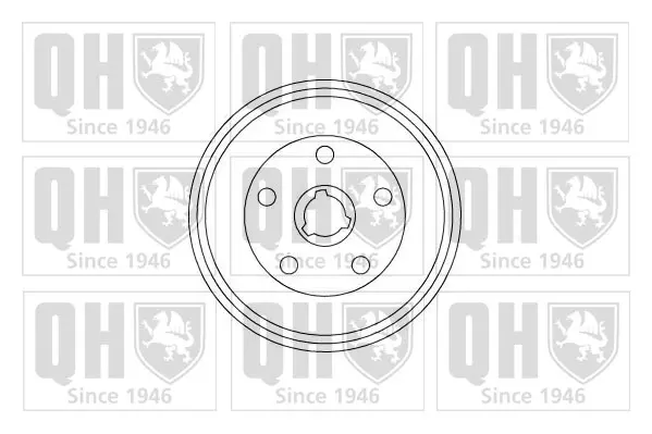 спирачен барабан QUINTON HAZELL      