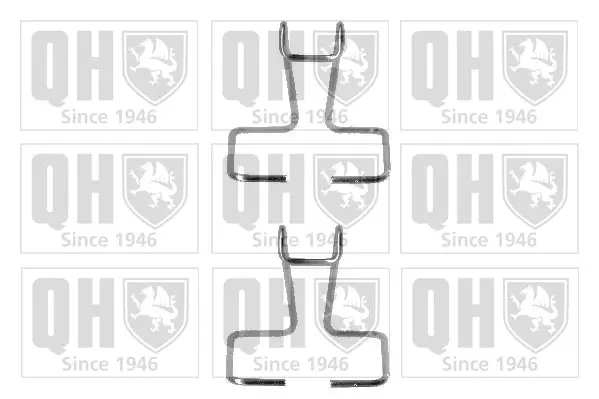 комплект принадлежности, дискови накладки QUINTON HAZELL      