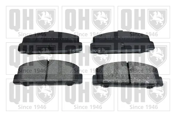 комплект спирачно феродо, дискови спирачки QUINTON HAZELL      