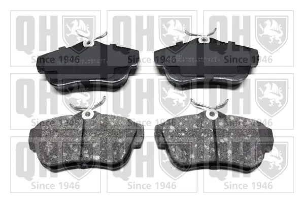 комплект спирачно феродо, дискови спирачки QUINTON HAZELL      