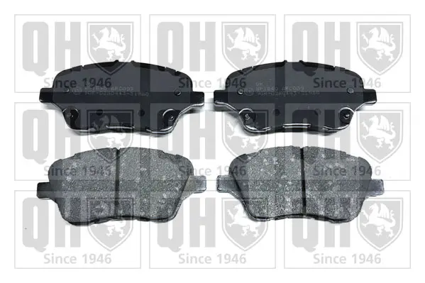 комплект спирачно феродо, дискови спирачки QUINTON HAZELL      