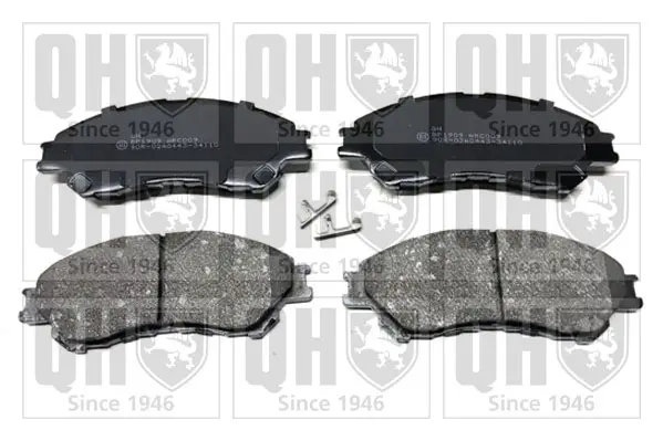 комплект спирачно феродо, дискови спирачки QUINTON HAZELL      