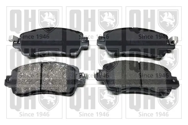комплект спирачно феродо, дискови спирачки QUINTON HAZELL      