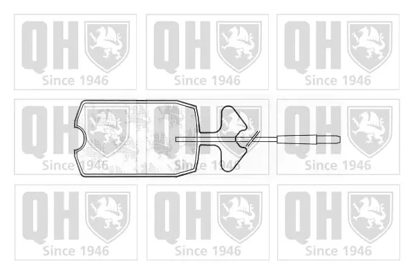 комплект спирачно феродо, дискови спирачки QUINTON HAZELL      