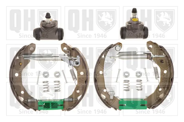 комплект спирачна челюст QUINTON HAZELL      