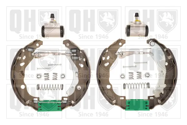 комплект спирачна челюст QUINTON HAZELL      