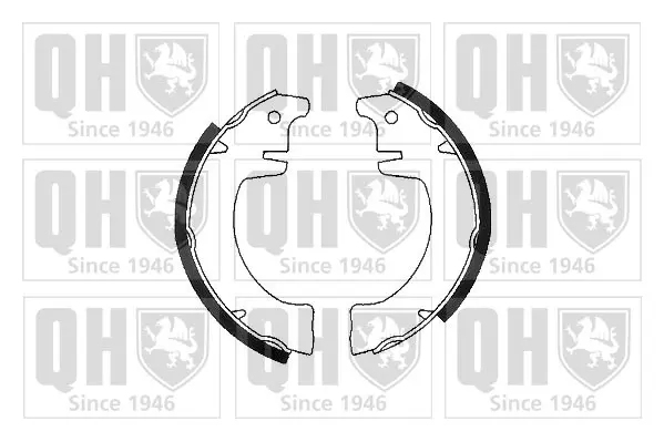 комплект спирачна челюст QUINTON HAZELL      