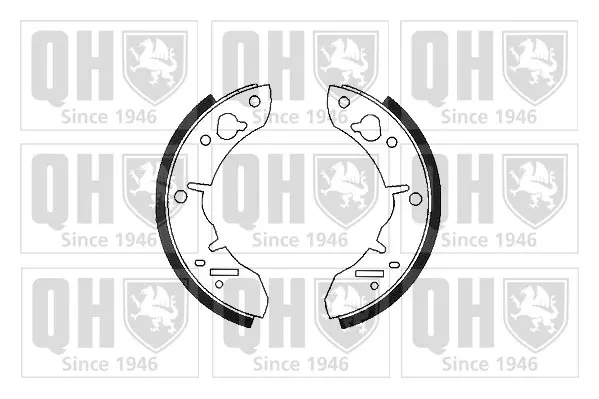 комплект спирачна челюст QUINTON HAZELL      