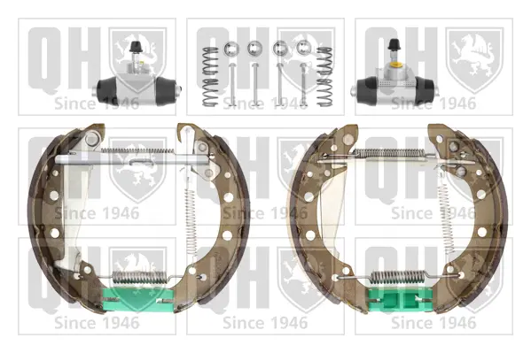 комплект спирачна челюст QUINTON HAZELL      