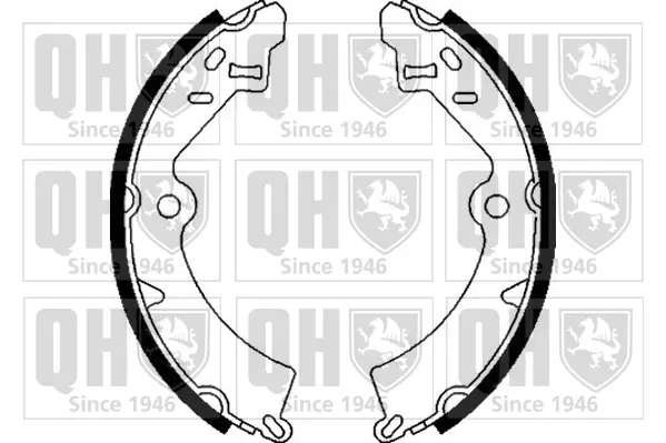 комплект спирачна челюст QUINTON HAZELL      