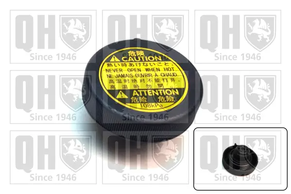 капачка, резервоар за охладителна течност QUINTON HAZELL      