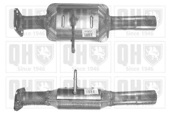 катализатор QUINTON HAZELL      