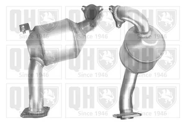 катализатор QUINTON HAZELL      