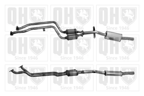 катализатор QUINTON HAZELL      