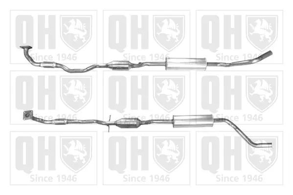 катализатор QUINTON HAZELL      