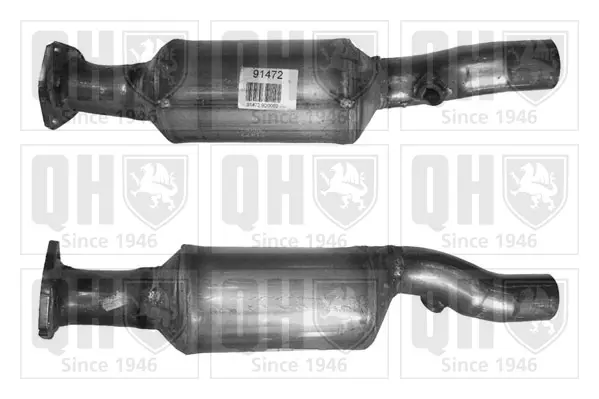 катализатор QUINTON HAZELL      