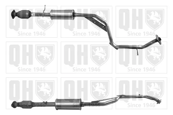 катализатор QUINTON HAZELL      