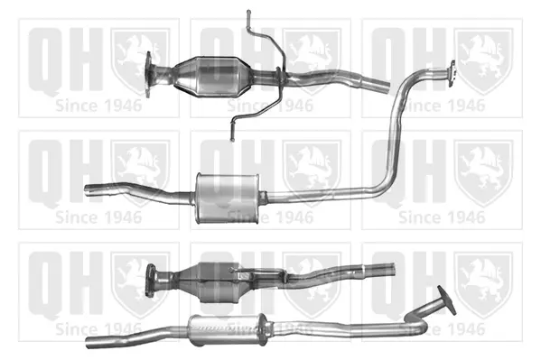 катализатор QUINTON HAZELL      