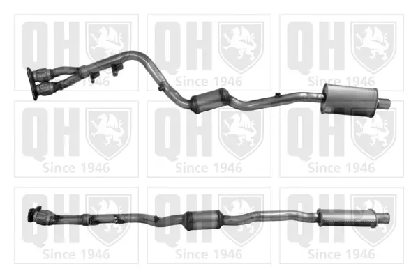 катализатор QUINTON HAZELL      