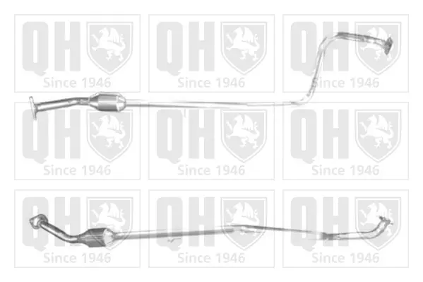 катализатор QUINTON HAZELL      