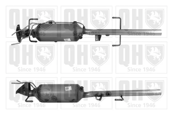 филтър за сажди-твърди частици, изпускателна система QUINTON HAZELL      