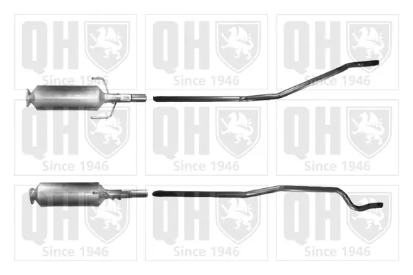 филтър за сажди-твърди частици, изпускателна система QUINTON HAZELL      