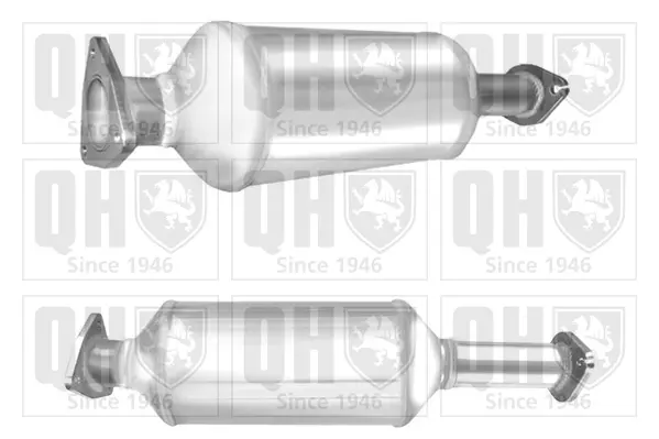 филтър за сажди-твърди частици, изпускателна система QUINTON HAZELL      