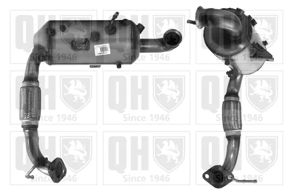 филтър за сажди-твърди частици, изпускателна система QUINTON HAZELL      