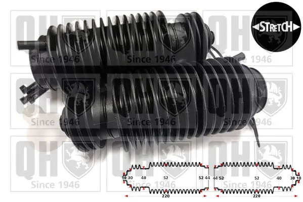 комплект маншон, кормилно управление QUINTON HAZELL      