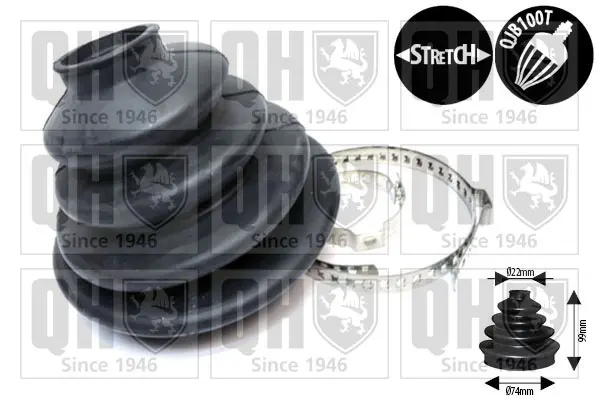 маншон, полуоска QUINTON HAZELL      