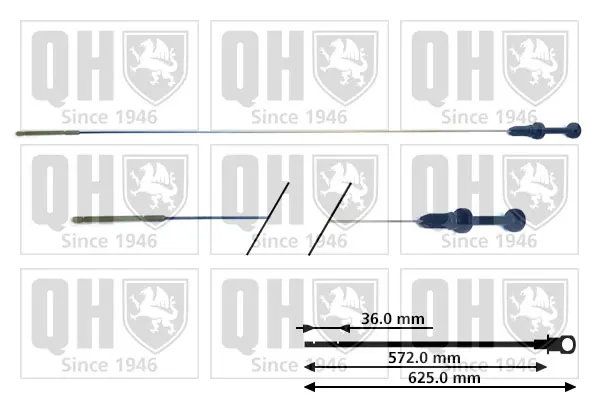 пръчка за измерване нивото на маслото QUINTON HAZELL      