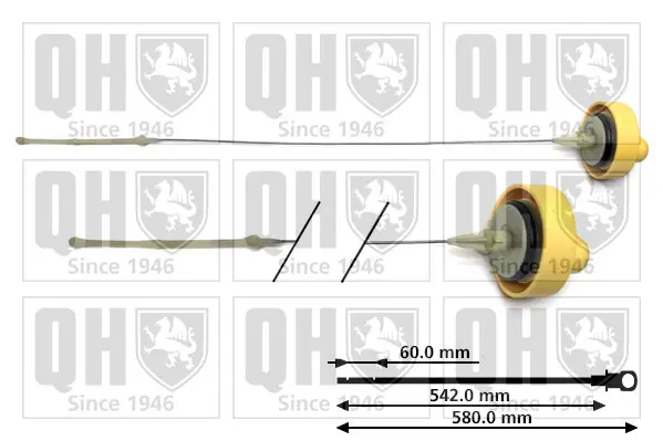 пръчка за измерване нивото на маслото QUINTON HAZELL      