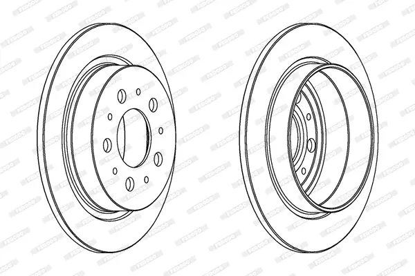 спирачен диск FERODO              