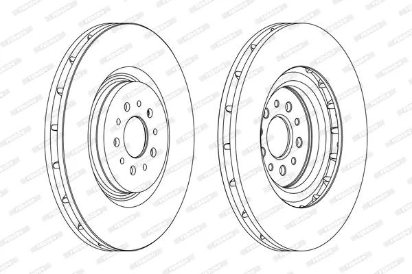 спирачен диск FERODO              