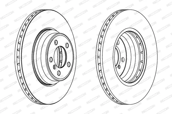 спирачен диск FERODO              