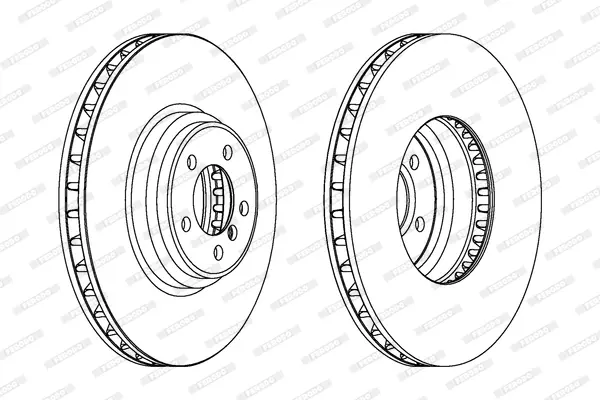 спирачен диск FERODO              