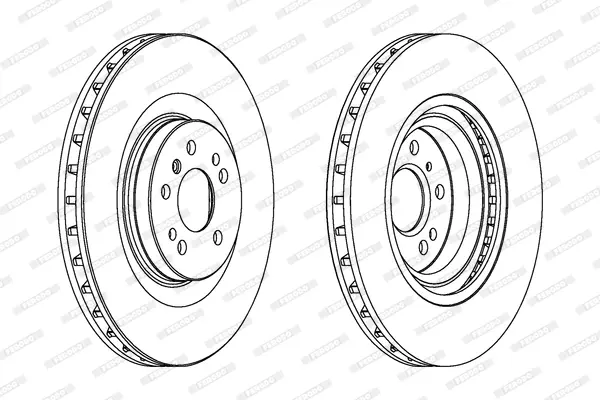 спирачен диск FERODO              