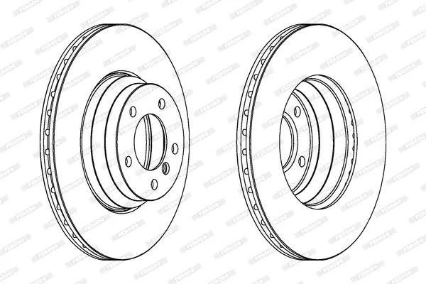 спирачен диск FERODO              
