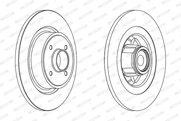 спирачен диск FERODO              