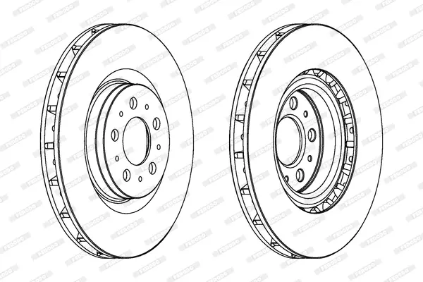 спирачен диск FERODO              