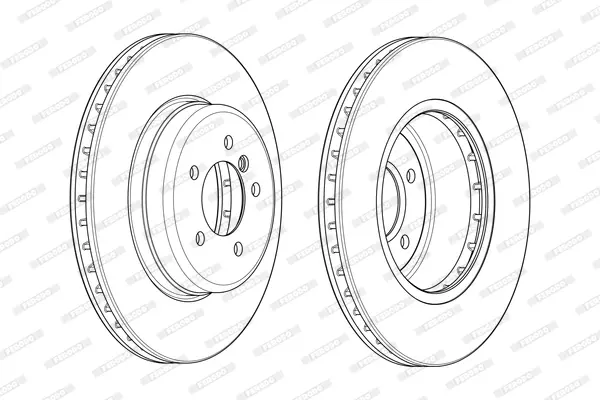 спирачен диск FERODO              
