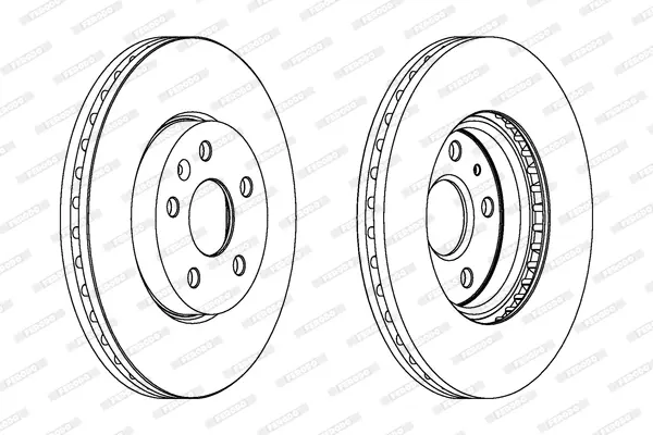 спирачен диск FERODO              