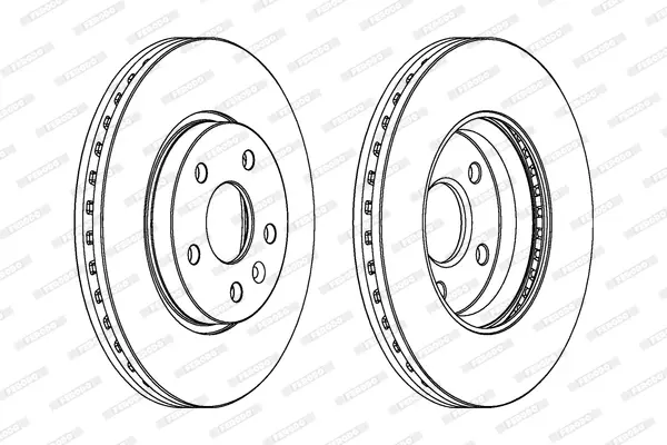 спирачен диск FERODO              