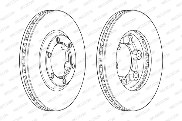 спирачен диск FERODO              