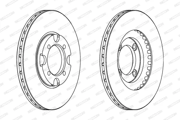 спирачен диск FERODO              