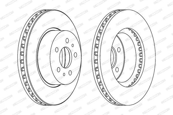 спирачен диск FERODO              