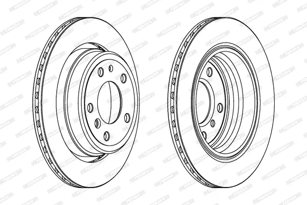 спирачен диск FERODO              