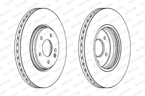 спирачен диск FERODO              